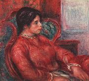 Pierre-Auguste Renoir, Frau im Armsessel